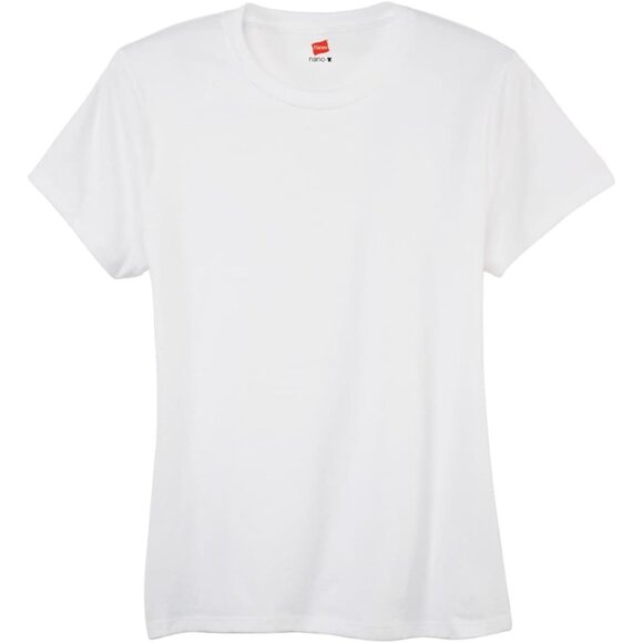 🆕Women White Cotton Perfect-T Short Sleeve Crewneck T-Shirt - Picture 4 of 8